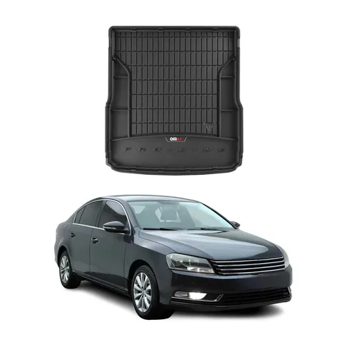 FROGUM Kofferraumwanne Schwarz Gummi für VW Passat Variant (3C5) - Fußmatten & Laderaumwannen - Hochwertige Kofferraumwanne aus Gummi, maßgeschneidert für den VW Passat Variant, schützt den Kofferraum vor Schmutz und Feuchtigkeit.