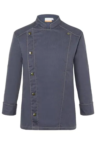 Karlowsky Kochjacke Jeans-Style Vintage Black - Größe 74