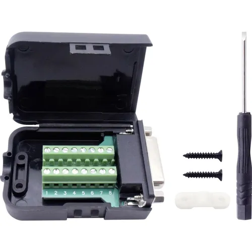 TRU COMPONENTS  T1904C093 D-SUB Buchsenleisten-Set  Polzahl: 15 Schrauben 1 St.