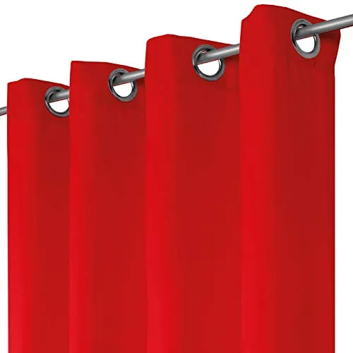Vorhänge & Gardinen Rot von Bestlivings