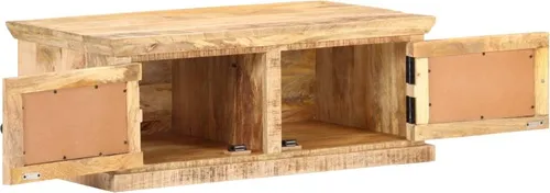 vidaXL Couchtisch aus massivem Mangoholz