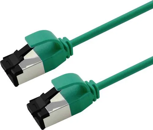 Roline 21.15.3243 RJ45 Patchkabel CAT 8.1 U/FTP 1m Grün
