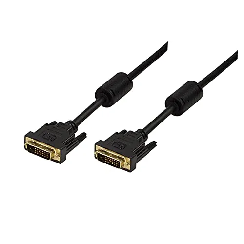 Logilink DVI-D Anschlusskabel 2m (Dual Link, Ferritkern)