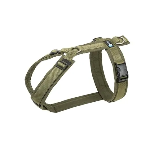 AnnyX Hunde-Geschirr Brustgeschirr Fun - Gepolstert & Superbequem - Brustgeschirr für Hunde aus hochwertigem Nylon, gepolstert für maximalen Komfort und gleichmäßige Druckverteilung. Ideal für entspannte Spaziergänge.