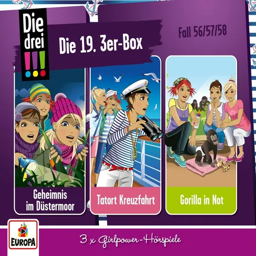 Die drei !!! / Die 19.3er Box (Folgen 56,57,58)