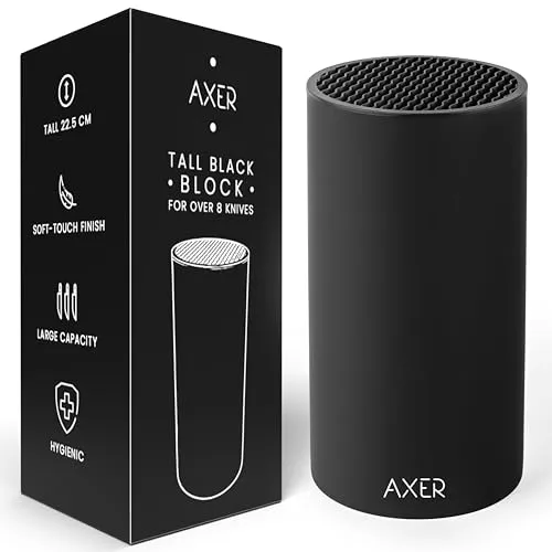 Axer Universal Messerblock ohne Messer Schwarz von Axer