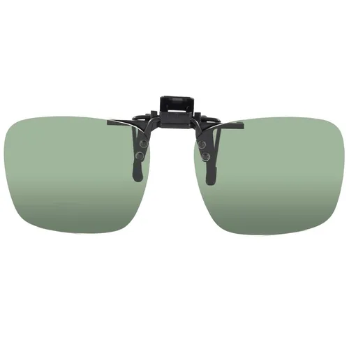 Clip On Sonnenbrille Aufsatz für Damen Herren 30599 Grau