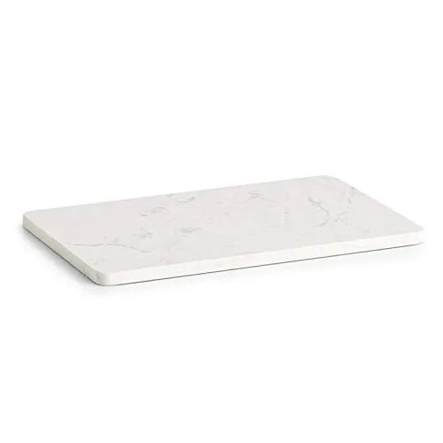 Zeller Present Servierplatte Marmor eckig 28x18x1cm
