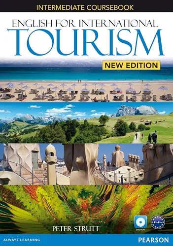 English for International Tourism New Edition Intermediate Coursebook mit DVD-ROM - Schulbücher & Lernhilfen - Ideal für die Erwachsenenbildung, fördert praxisnahe Sprachkenntnisse für die Tourismusbranche.