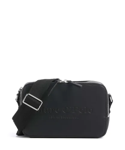 Marc O'Polo Vala S Umhängetasche schwarz 5000009108-0001 - Handtaschen - stilvolle Umhängetasche aus hochwertigem Lederimitat, perfekt für den Alltag und elegante Anlässe.
