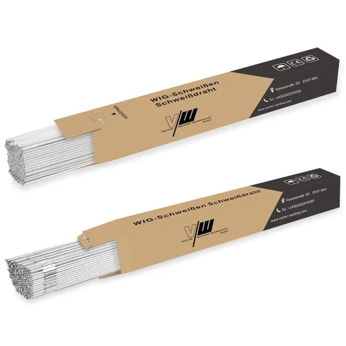 2kg Schweißstäbe WIG Schweißzusatz ER308L Edelstahl / Ø 1,6+ 2,4 / je 1kg 500 mm