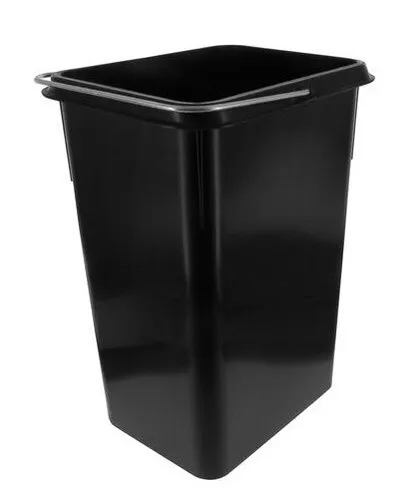 BLANCO SELECT Abfalleimer 11 Liter schwarz - Mülltrennung leicht gemacht mit einem eleganten 11 L Abfalleimer aus Kunststoff, ideal für die Küche und platzsparend mit nur 20 cm Breite.