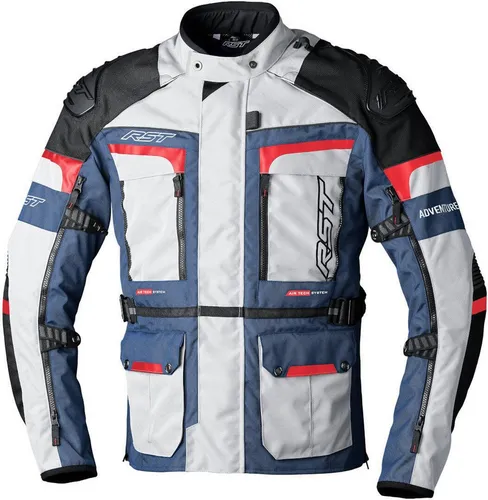 RST Pro Series Adventure-Xtreme Motorrad Textiljacke XL - Motorradjacke aus beschichtetem Nylon mit optimaler Belüftung und 360° Verbindungsreißverschluss für maximalen Komfort und Sicherheit beim Fahren.