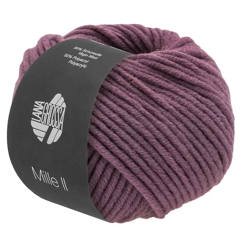 LANA GROSSA Mille II Häkelwolle, 55 m