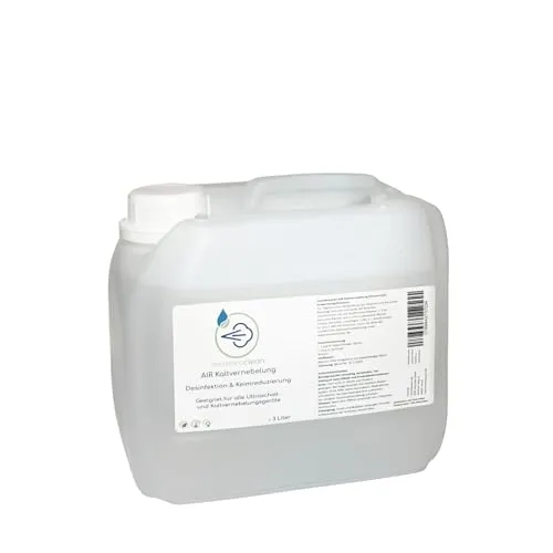 Liter membraclean AIR Kaltvernebelung (Konzentrat) zur effektiven Desinfektion von Flächen & Gegenstände, Schimmelbeseitigung, Geruchsbeseitigung, Tatortreinigung, Keimreduzierung der Raumluft 3