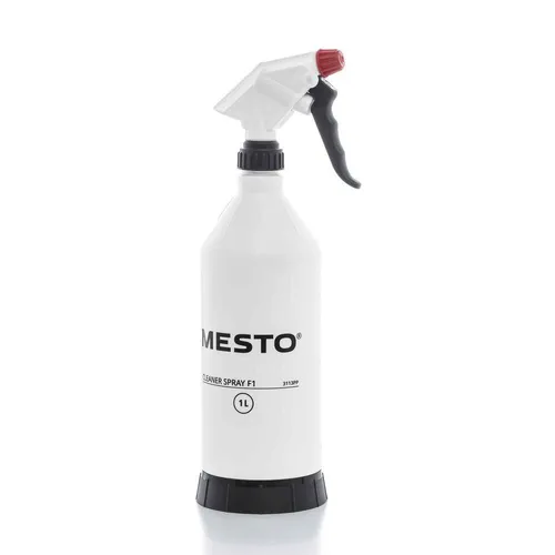 Mesto Handzerstäuber Cleaner Spray F1 - 1 Liter Pumpsprüher, transparent mit Füllskala und verstellbarer Düse für optimale Anwendung