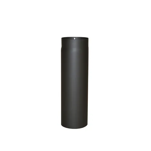 OFENROHR KAMINROHR SENOTHERM SCHWARZ 130X500MM - Hochwertiges Ofenrohr in Schwarz, senotherm-lackiert für hohe Temperaturen. Ideal für den sicheren Anschluss von Kaminen und Öfen, Maße: 130x500mm, Stärke: 2mm, perfekt für den täglichen Einsatz in Ihrem Zuhause.