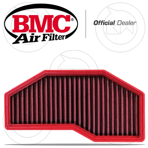 BMC FM915/01 Sport Luftfilter für Triumph Speed Triple 1050 & BMW R - Hochleistungs-Luftfilter, waschbar und ideal für Sportmotorräder, sorgt für optimierte Leistung und verbesserte Luftzufuhr.
