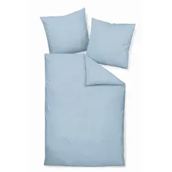 Janine Bettwäsche PIANO 0125, 2-teilig - Bettwäsche-Sets aus hochwertigem Mako-Soft-Seersucker, bügelfrei und hautsympathisch. Mit Marken-Reißverschluss und toller Struktur, ideal für einen angenehmen Schlaf.