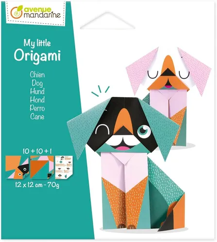 Clairefontaine Avenue mandarine OR509C - Packung My little Origami mit 20 Origam