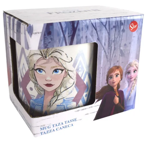 Tasse mit Frozen Motiv 325ml aus Keramik Anna & Elsa 11oz Kindertasse Mädchen