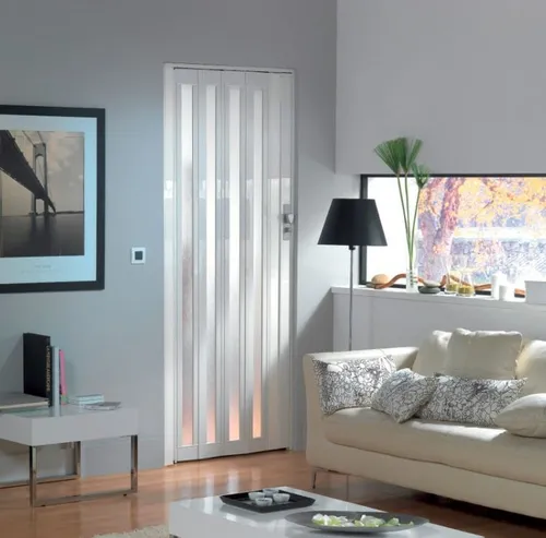 Grosfillex Falttür Larya weiß 84 x 205 cm