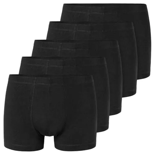 Uncover by Schiesser Retro Short/Pant 5er Pack - Kleidung: 5er Pack Retro Shorts in 3XL Schwarz, bietet hohen Tragekomfort und modisch-sportlichen Schnitt für jeden Tag.