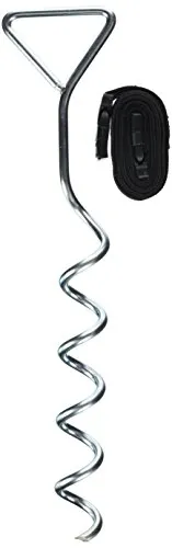 HUDORA Erdanker-Set - Trampolin Zubehör Bodenanker - 65011