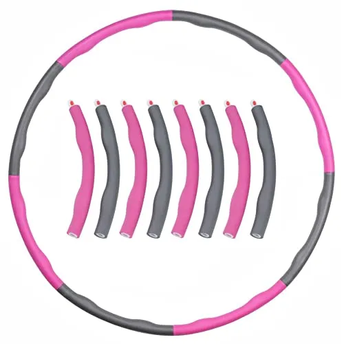 Hula Hoop Fitness Reifen Schaumstoff 8 Teile von GEPCO Advanced Technology