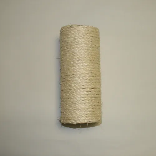 Sisalstamm 20cm, Durchmesser 9cm, 1x Innengewinde, 1x Aussengewinde M10