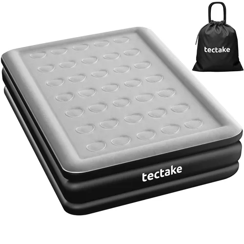 tectake® Aufblasbare Matratze für 1 oder 2 Personen