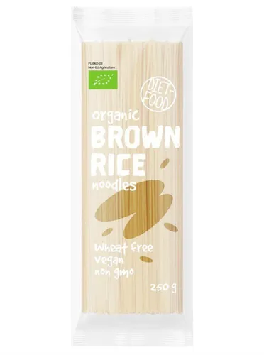 Produktbild Diet Food Bio-Nudeln aus braunem Reis 250 g