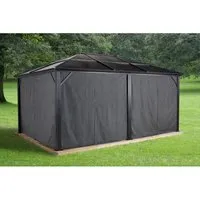 Sojag Vorhang-Set für Aluminium Pavillon Meridien 12 x 16