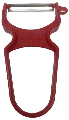 Victorinox RAPID Y-Schäler, Rot - Sonstige Küchenhelfer mit ergonomischem Griff aus spülmaschinengeeignetem ABS-Kunststoff und extra scharfer Klinge für präzises Schälen von Obst und Gemüse.
