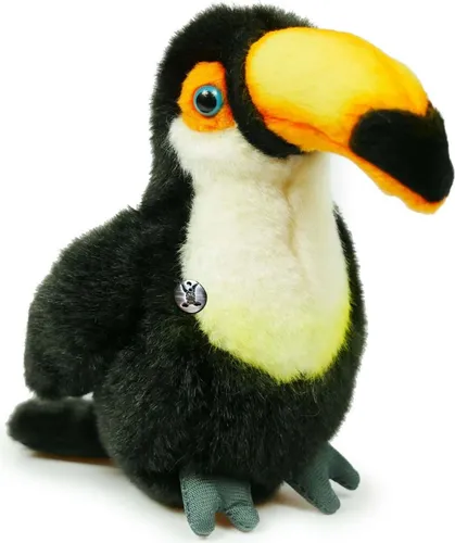 Tukan Kuscheltier Vogel Specht Beo 18 cm Plüschtier Riesentukan KANDO
