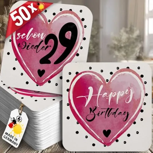 Lustige Bierdeckel Geburtstag Schon Wieder 29