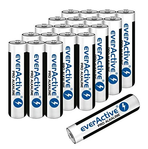 Batterien Micro AAA LR03 Alkaline Vorratspack 20 Stück everactive Markenqualität