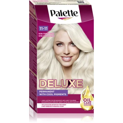 Schwarzkopf Palette Deluxe Haarfarbe 11-11 Ultra Titanium