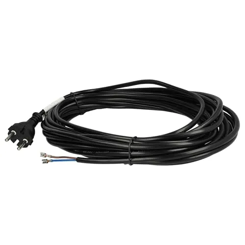 vhbw Stromkabel kompatibel mit Miele Cat & Dog, S2120, S2121, S251, S251I, S310I Staubsauger - 10 m Kabel 1000 W