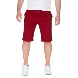 WOTEGA Shorts WOTEGA - Chino shorts Alex in Unifarbe rot W31