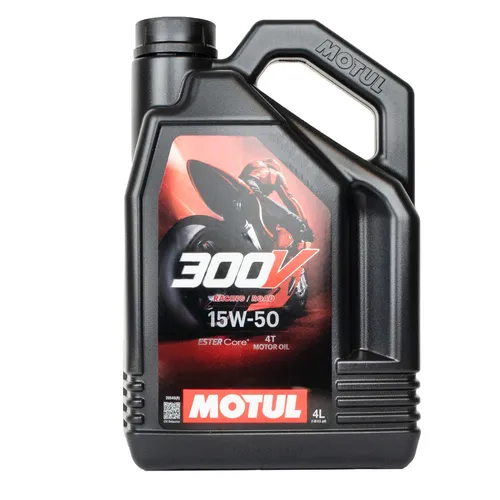 Motul 300V 15W50 RR Rennsportöl 4L in weiß von Motul