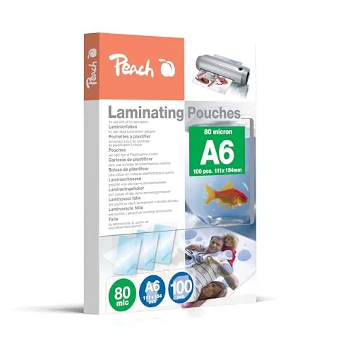 Peach Laminierfolien A6-80 mic von Peach