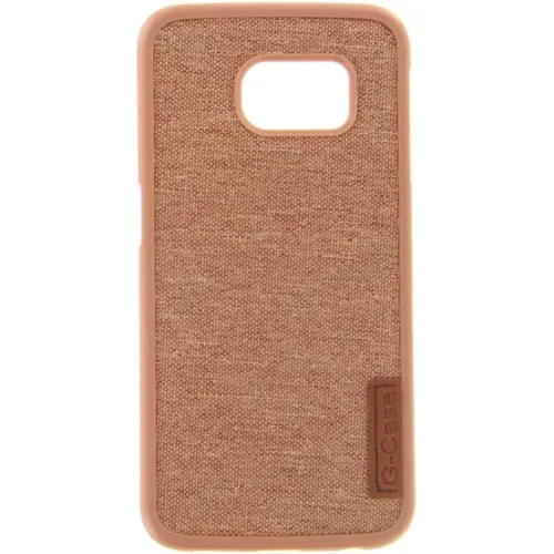 OEM Silicone Case Textile for Samsung S6 Edge brown (Samsung Galaxy S6 Edge) (25445368)