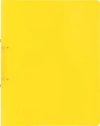 Brunnen Präsentationsringbuch Fact, 2 Bügel, Durchmesser 25 mm, A4, 250 x 315 mm, gelb