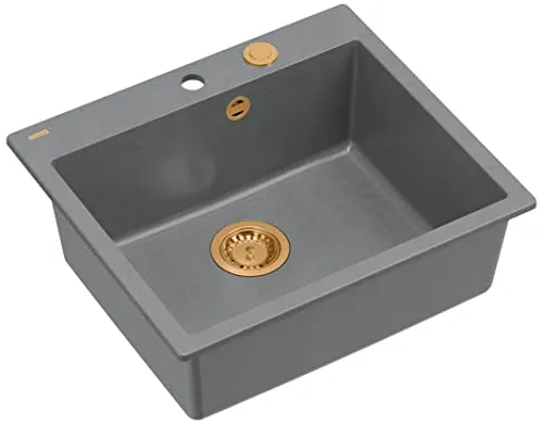 SPÜLBECKEN QUADRON MORGAN 110 - Rechteckiges Spülbecken - Küchenspülen & Spülbecken, platzsparendes Design für moderne Küchen mit langlebiger Qualität und einfacher Montage.