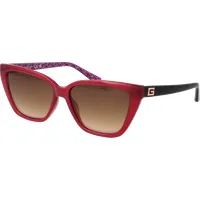Guess Sonnenbrille GU7919 69G 58 – Stilvolle Damen-Katzenaugenbrille - Moderne Sonnenbrille im Katzenaugen-Stil, ideal für den Sommer. Mit 100% UV-Schutz und verspiegelten Gläsern sorgt sie für einen trendigen Look und optimalen Schutz.