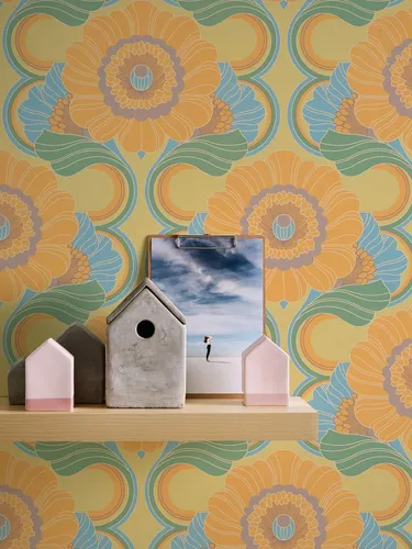 Tapeten Orange von A.S. Création