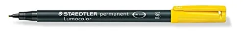 Filzstift Staedtler Lumocolor S permanent gelb, 0,4mm