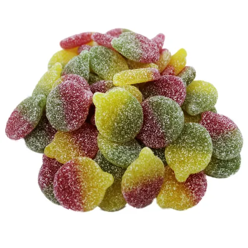 Fruchtgummi Brause Apfel veggie sauer Fizzy Appels gelatinefrei 300g
