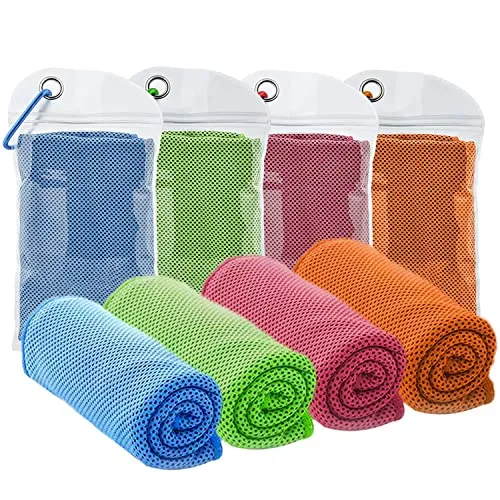 SZELAM Kühlendes Handtuch,EIS-Handtuch,Atmungsaktives,kühles Handtuch,Mikrofaser-Handtuch für Yoga, Fitnessstudio,Training,Sport,Fitness,Laufen,Camping,Wandern